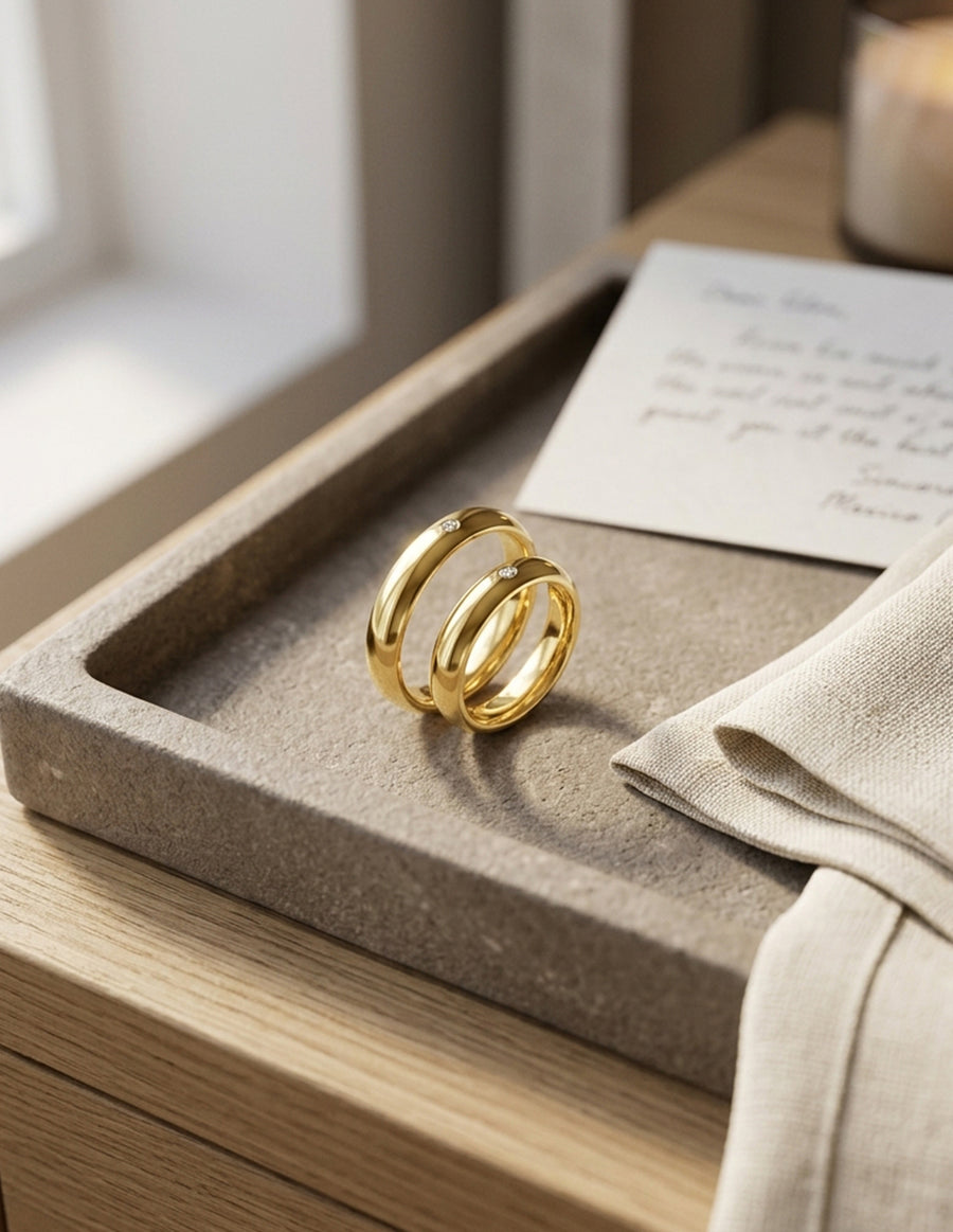 Argolla de matrimonio - unión perfecta - UNITI284