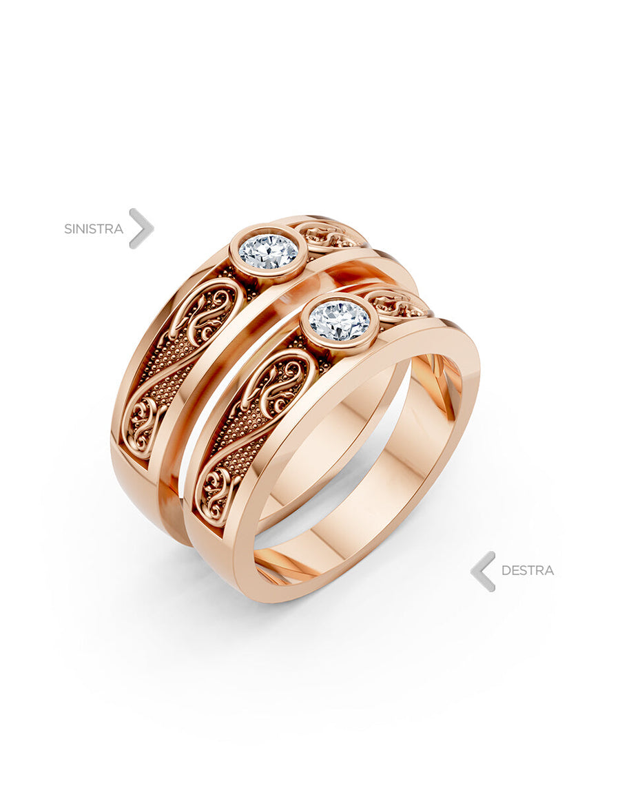 Argolla de matrimonio - unión perfecta - UNITI285