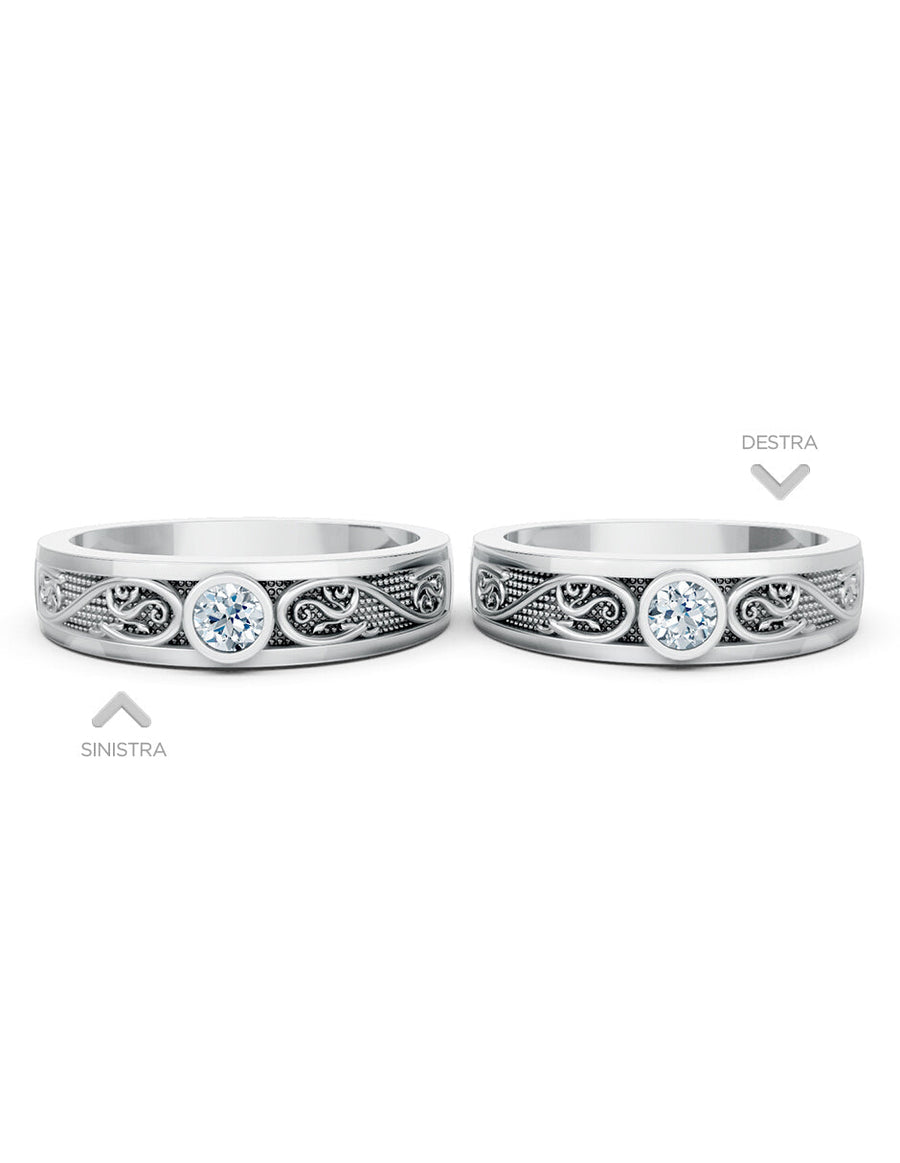 Argolla de matrimonio - unión perfecta - UNITI285