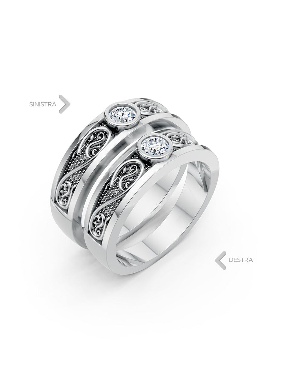 Argolla de matrimonio - unión perfecta - UNITI285