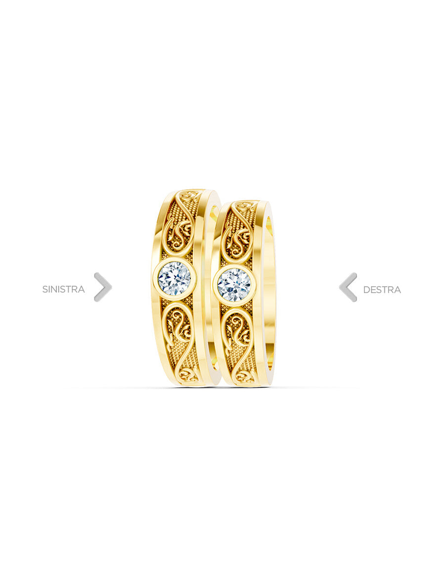 Argolla de matrimonio - unión perfecta - UNITI285