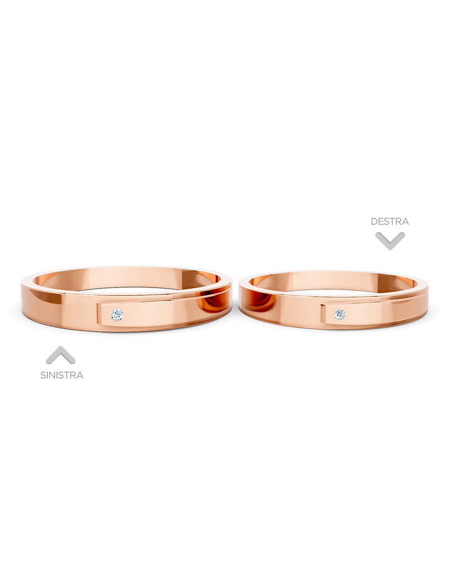 Argolla de matrimonio - unión perfecta - UNITI286