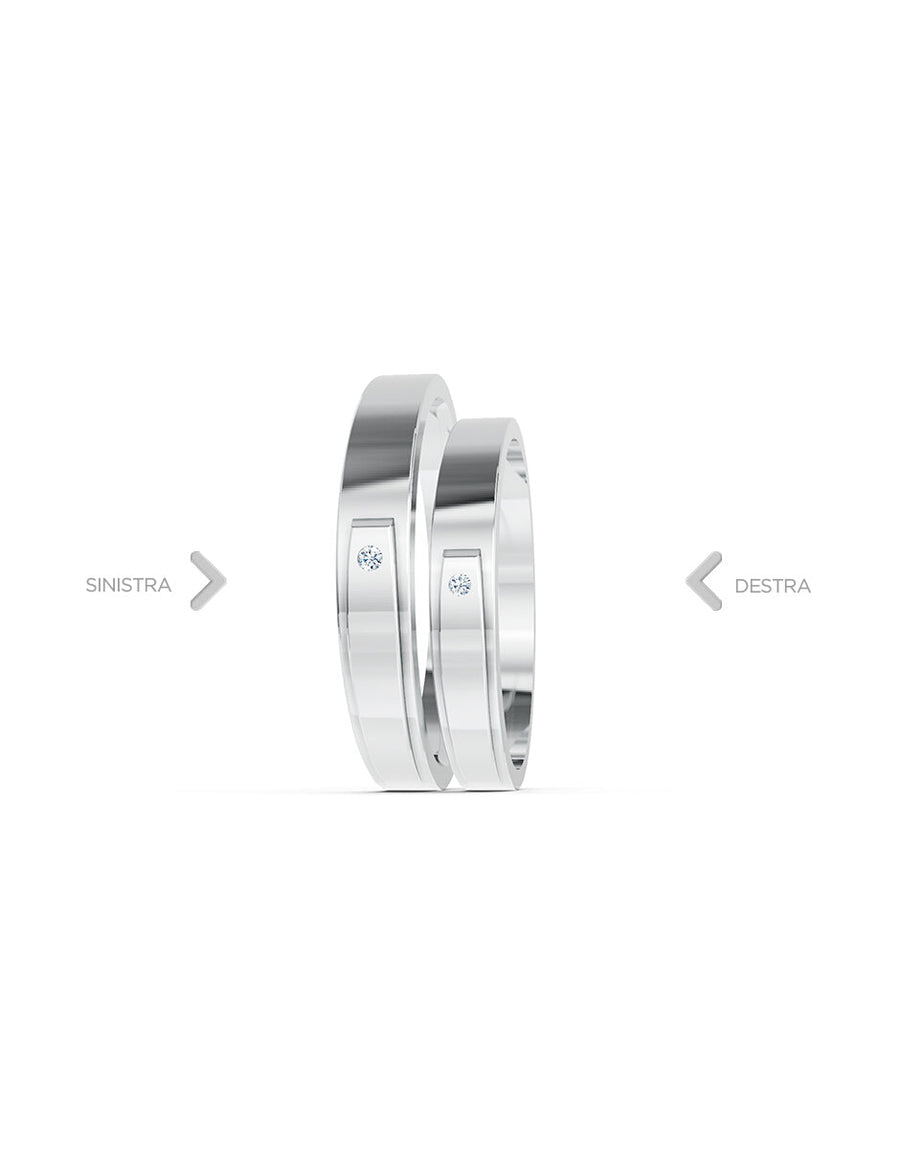 Argolla de matrimonio - unión perfecta - UNITI286