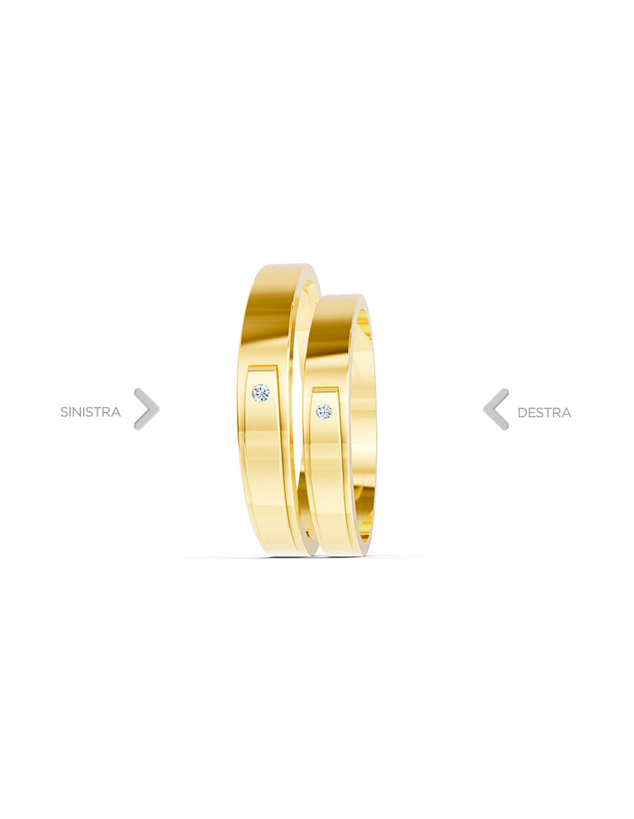 Argolla de matrimonio - unión perfecta - UNITI286