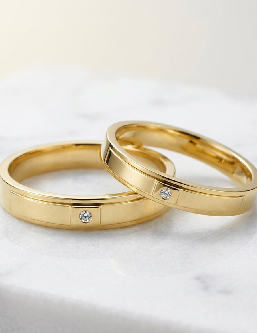 Argolla de matrimonio - unión perfecta - UNITI286