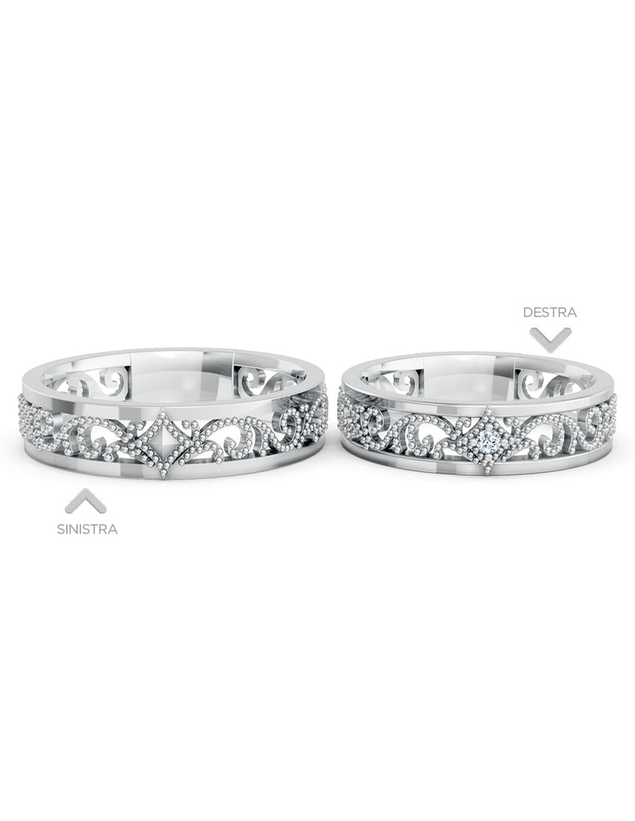 Argolla de matrimonio - unión perfecta - UNITI287