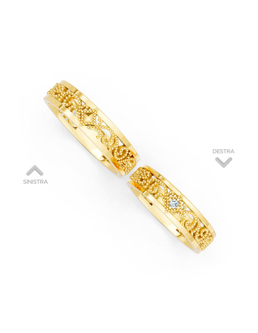Argolla de matrimonio - unión perfecta - UNITI287