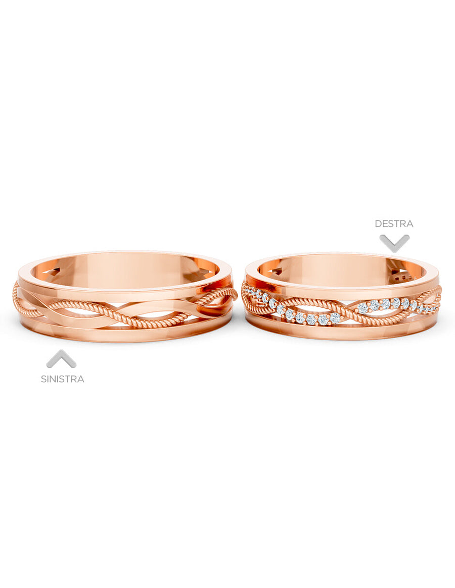 Argolla de matrimonio - unión perfecta - UNITI288