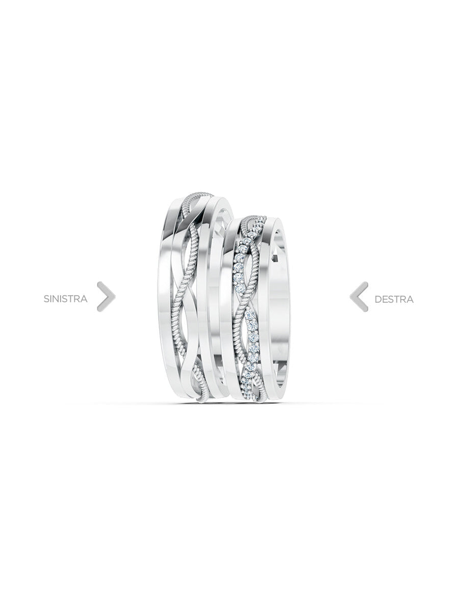 Argolla de matrimonio - unión perfecta - UNITI288