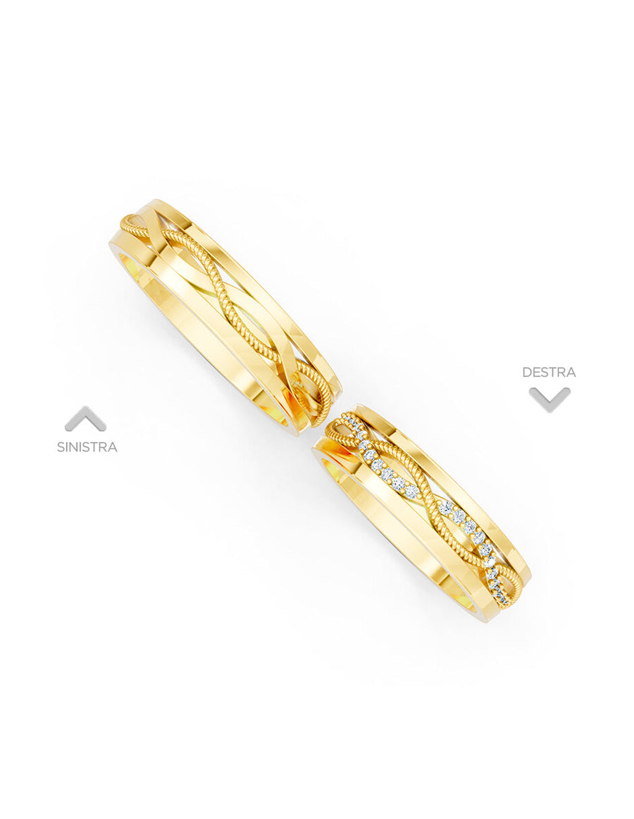 Argolla de matrimonio - unión perfecta - UNITI288