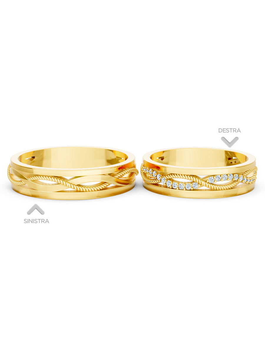 Argolla de matrimonio - unión perfecta - UNITI288