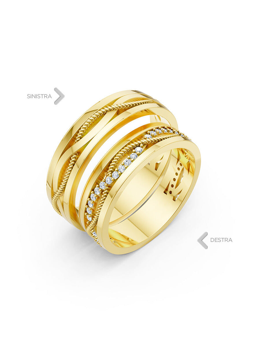 Argolla de matrimonio - unión perfecta - UNITI288