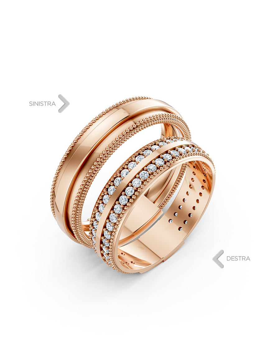 Argolla de matrimonio - unión perfecta - UNITI289