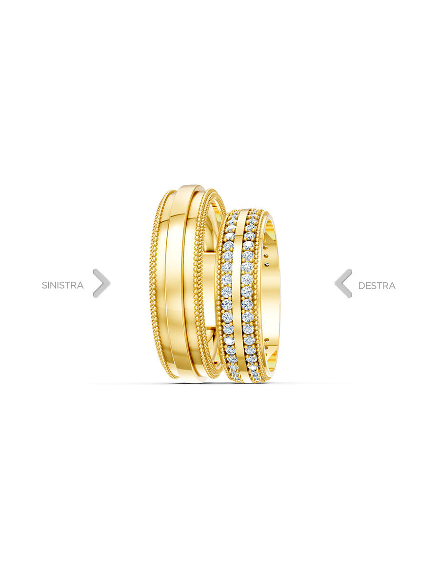 Argolla de matrimonio - unión perfecta - UNITI289