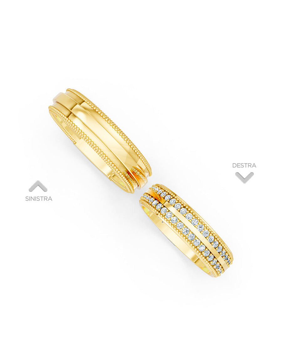 Argolla de matrimonio - unión perfecta - UNITI289