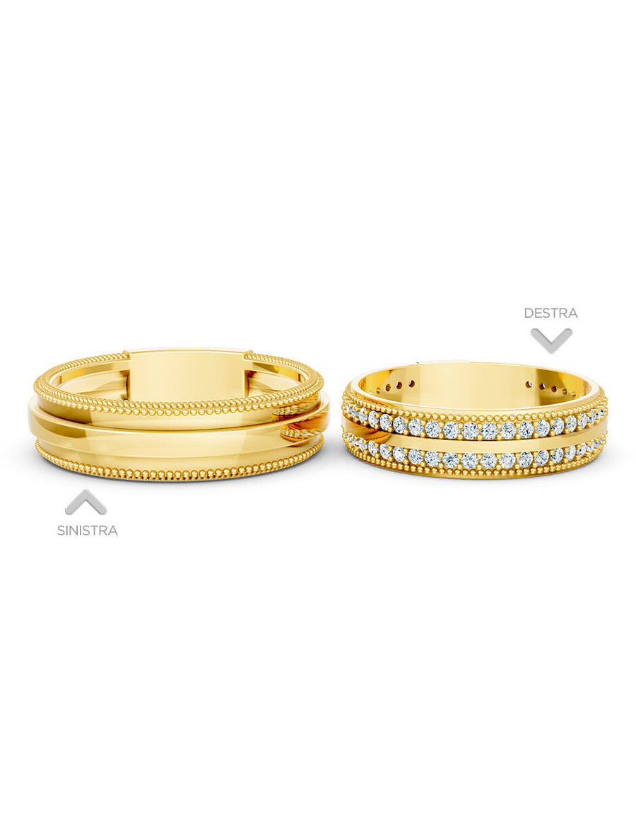 Argolla de matrimonio - unión perfecta - UNITI289