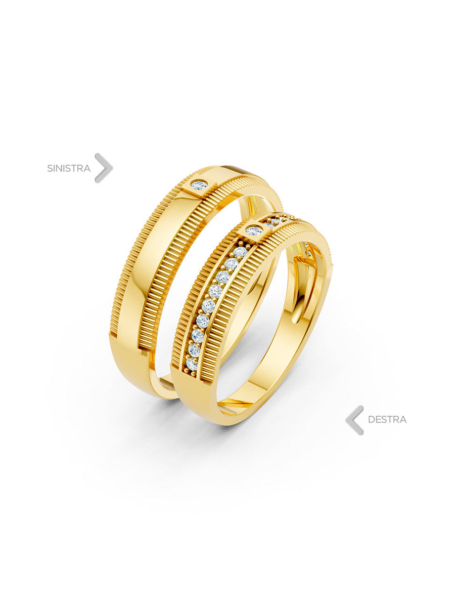 Argolla de matrimonio - unión perfecta - UNITI29