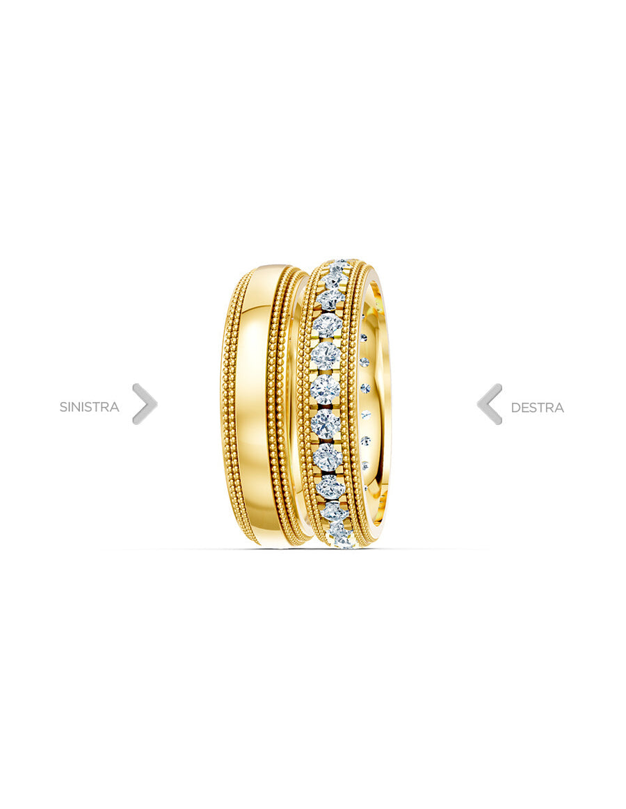 Argolla de matrimonio - unión perfecta - UNITI290