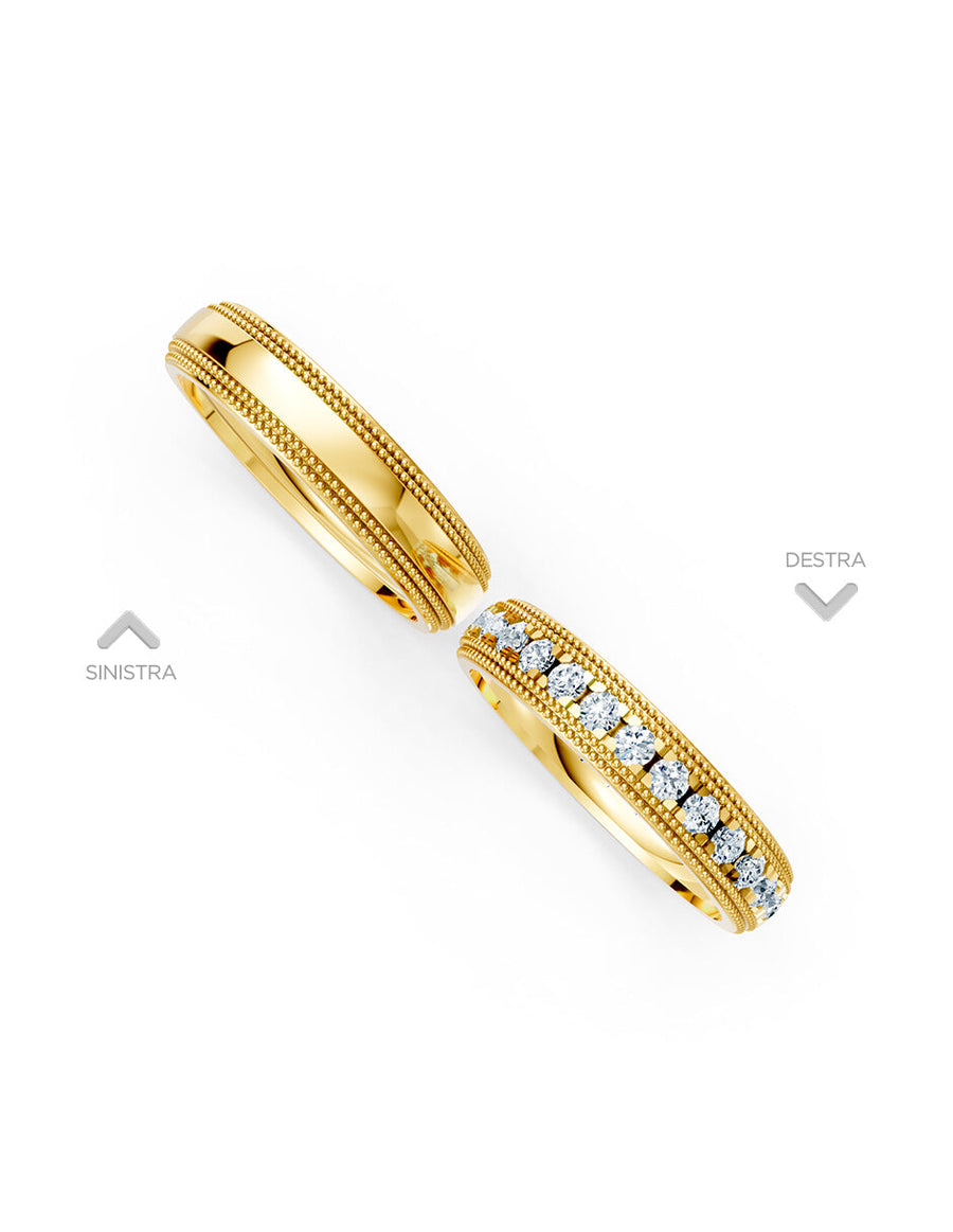 Argolla de matrimonio - unión perfecta - UNITI290