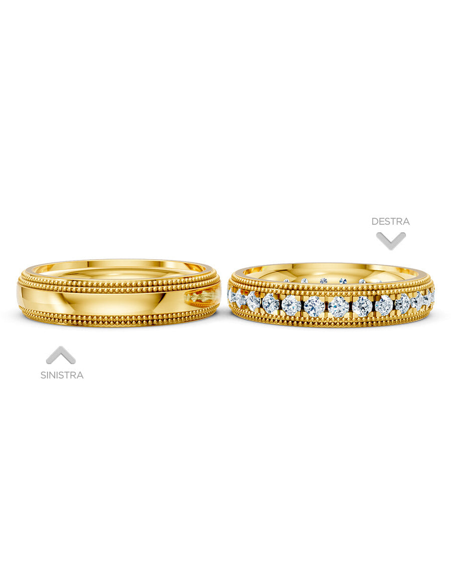 Argolla de matrimonio - unión perfecta - UNITI290