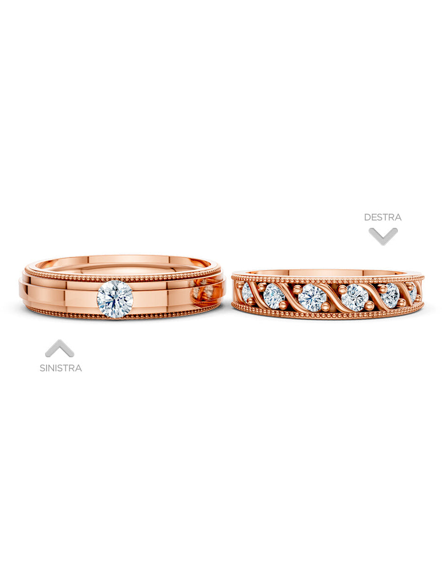 Argolla de matrimonio - unión perfecta - UNITI291