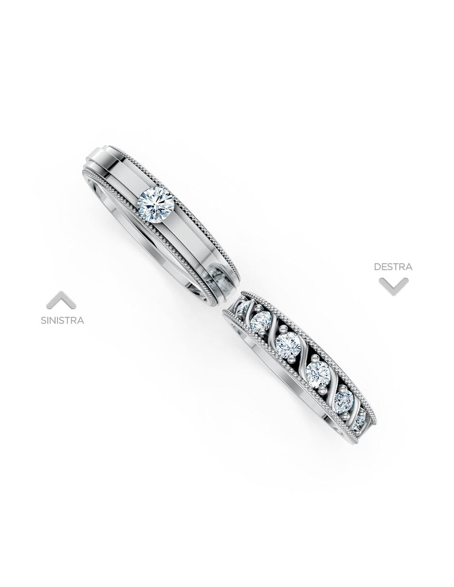 Argolla de matrimonio - unión perfecta - UNITI291