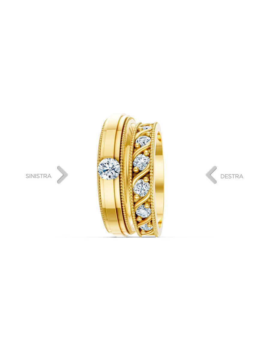 Argolla de matrimonio - unión perfecta - UNITI291