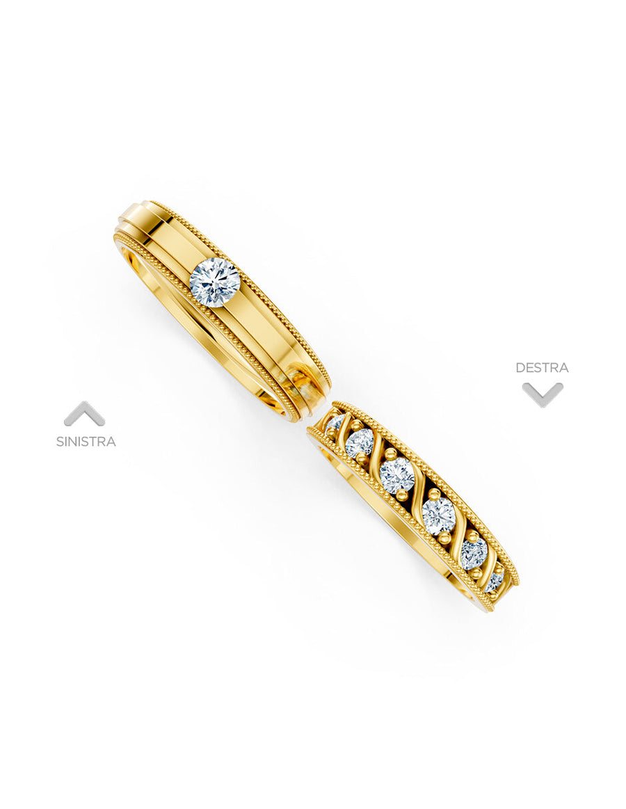 Argolla de matrimonio - unión perfecta - UNITI291