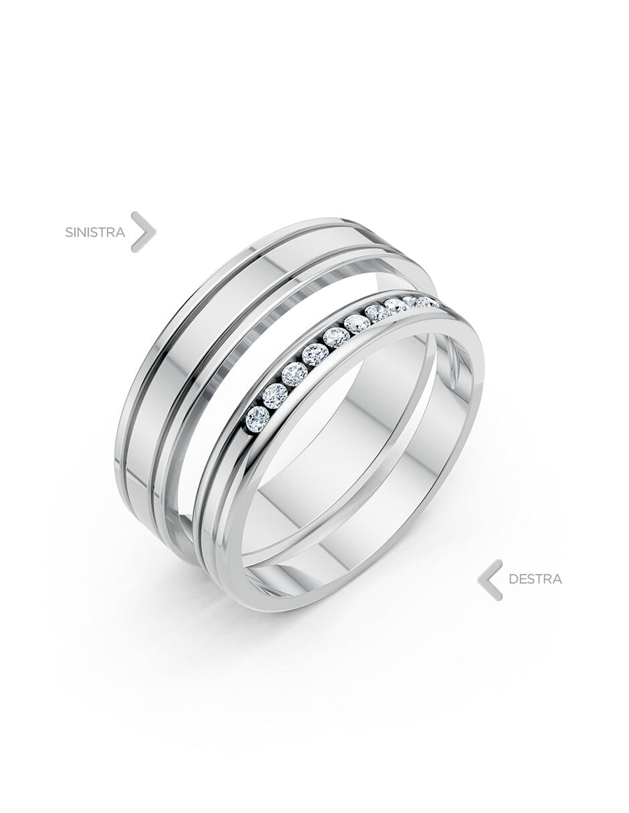 Argolla de matrimonio - unión perfecta - UNITI292