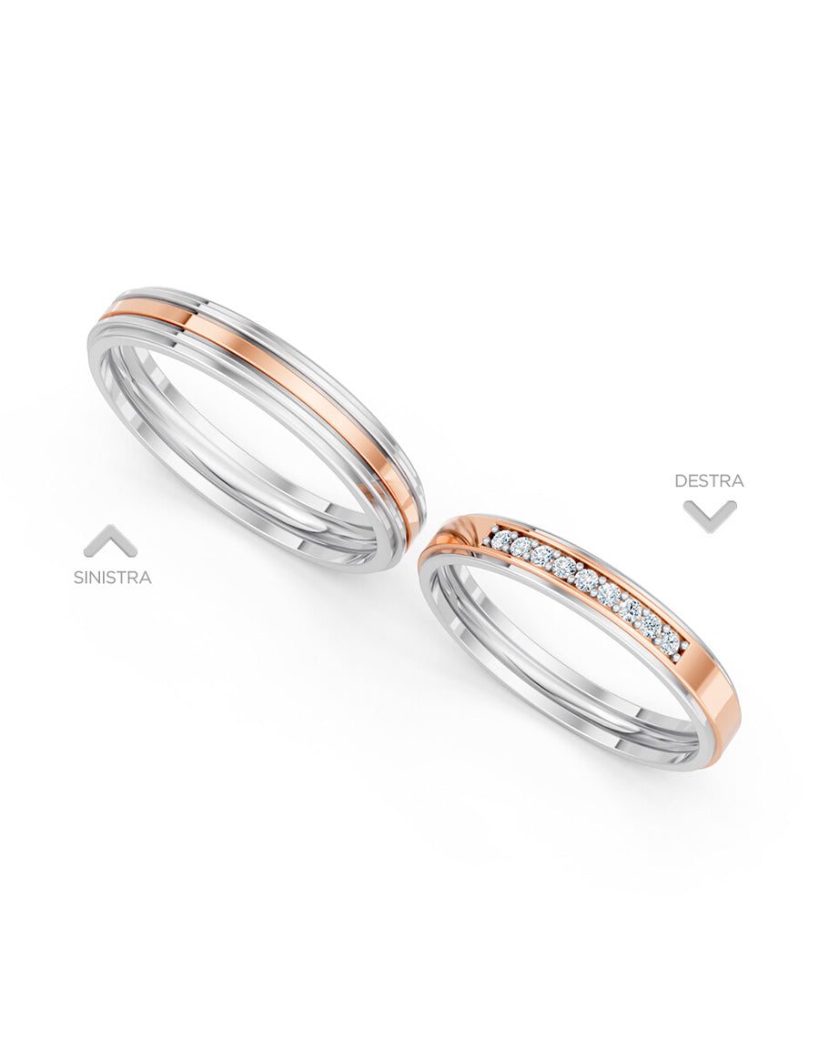 Argolla de matrimonio - unión perfecta - UNITI293