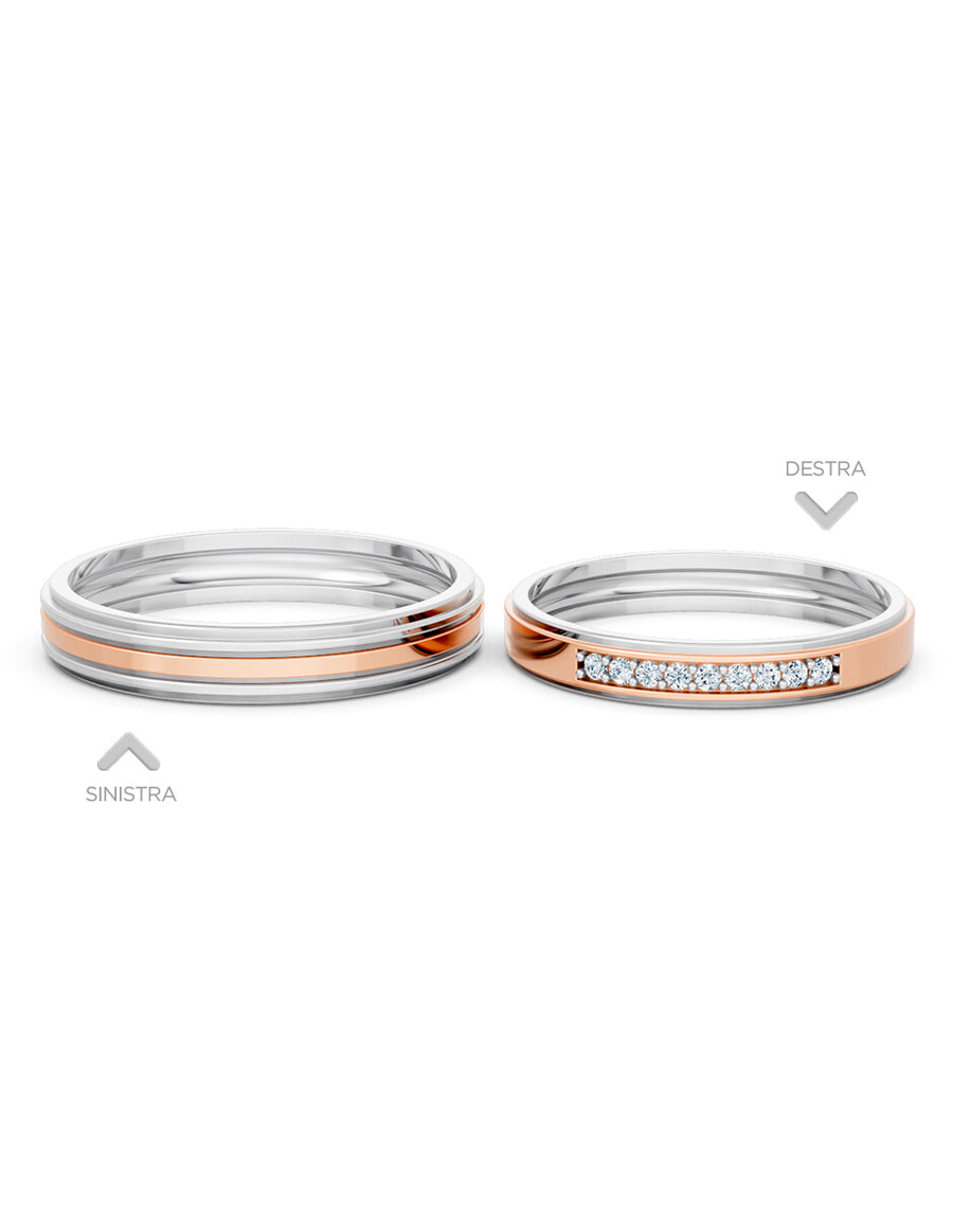 Argolla de matrimonio - unión perfecta - UNITI293