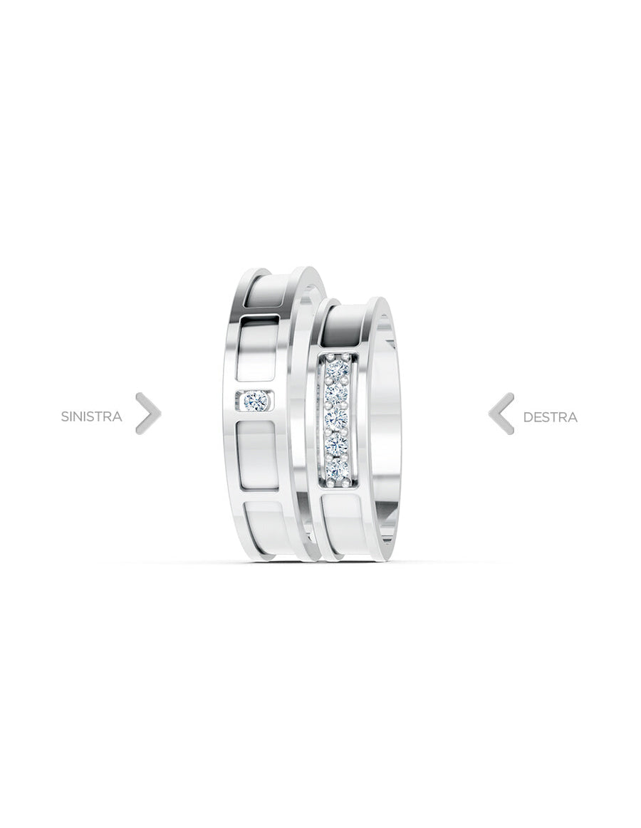 Argolla de matrimonio - unión perfecta - UNITI295