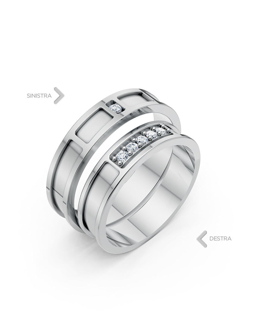 Argolla de matrimonio - unión perfecta - UNITI295