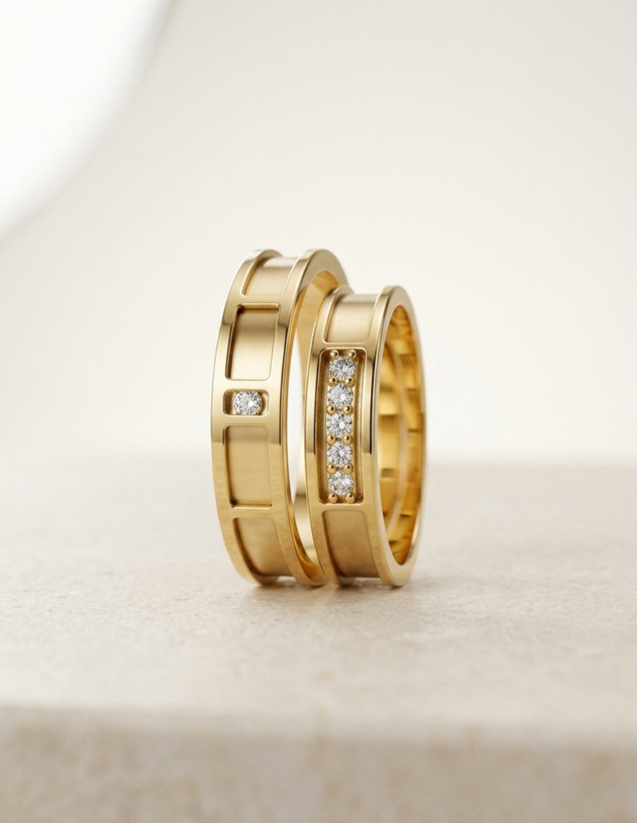 Argolla de matrimonio - unión perfecta - UNITI295