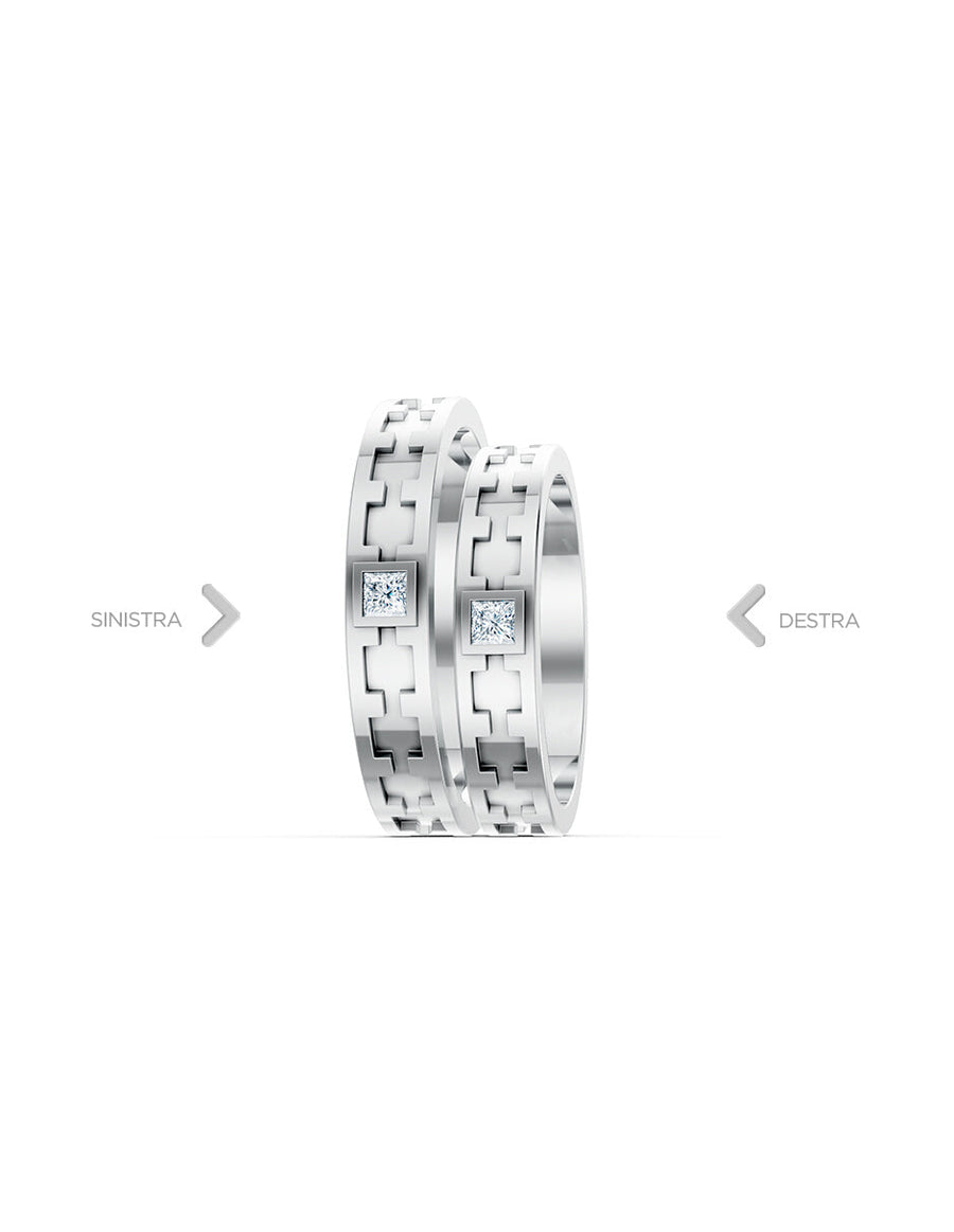 Argolla de matrimonio - unión perfecta - UNITI296