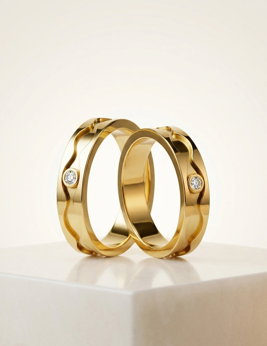 Argolla de matrimonio - unión perfecta - UNITI297