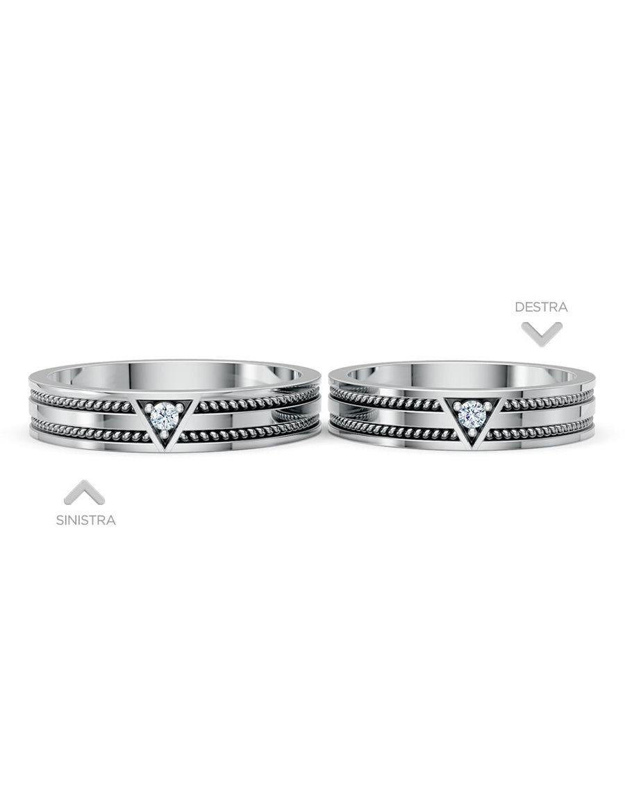 Argolla de matrimonio - unión perfecta - UNITI298