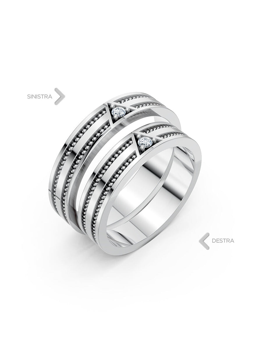 Argolla de matrimonio - unión perfecta - UNITI298