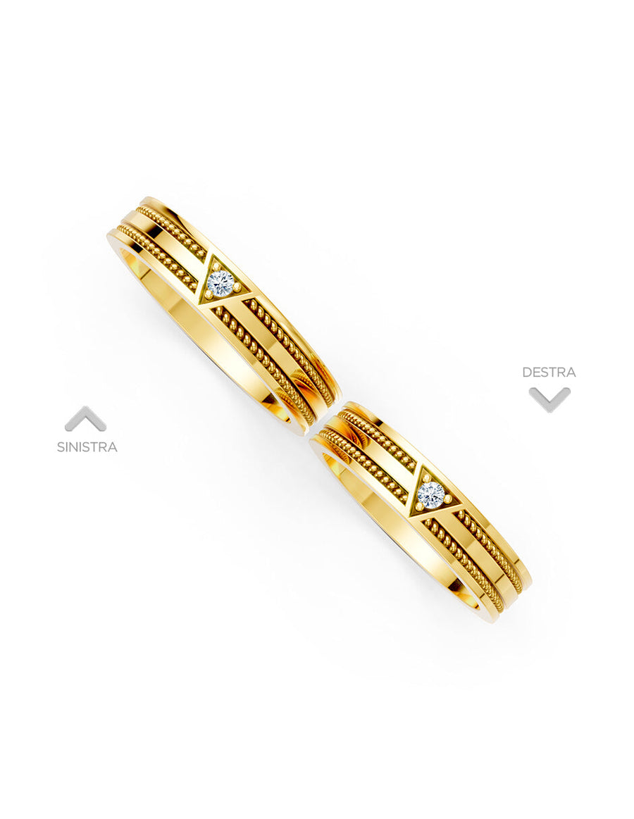 Argolla de matrimonio - unión perfecta - UNITI298