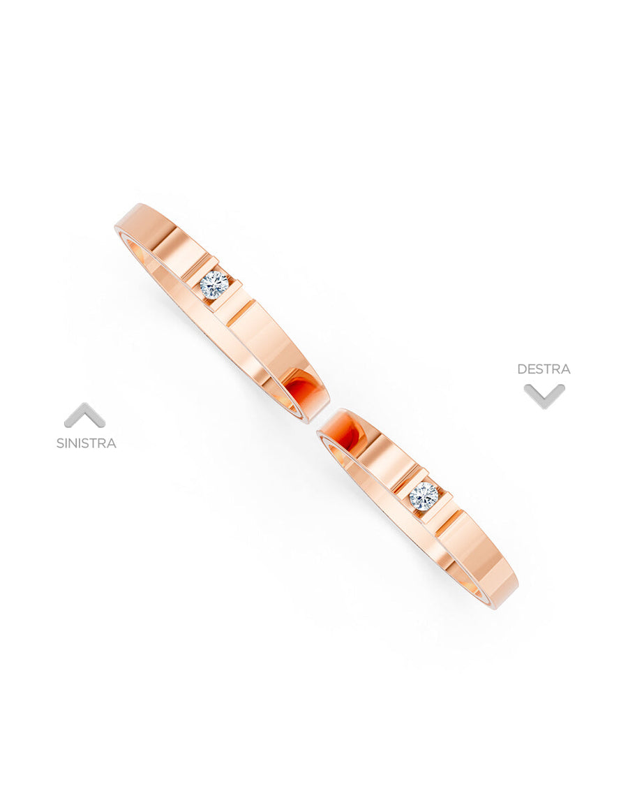 Argolla de matrimonio - unión perfecta - UNITI299