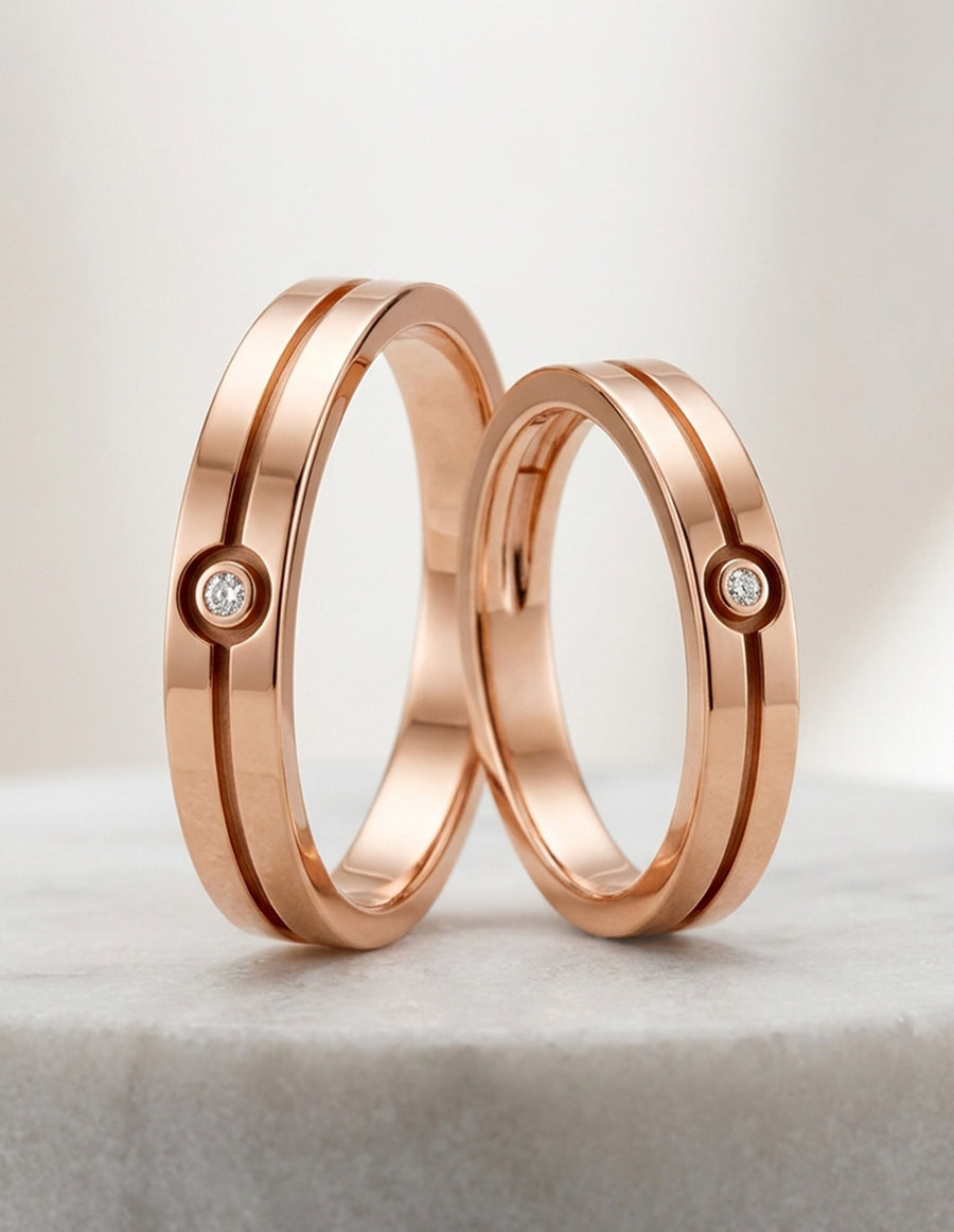 Argolla de matrimonio - unión perfecta - UNITI3