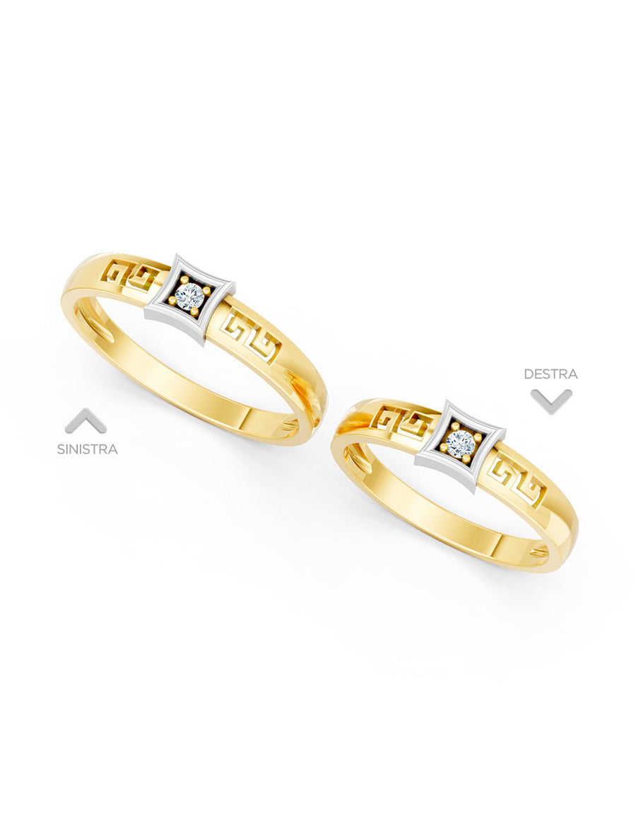 Argolla de matrimonio - unión perfecta - UNITI30