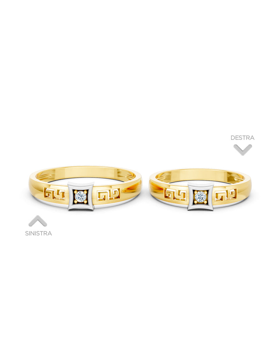 Argolla de matrimonio - unión perfecta - UNITI30