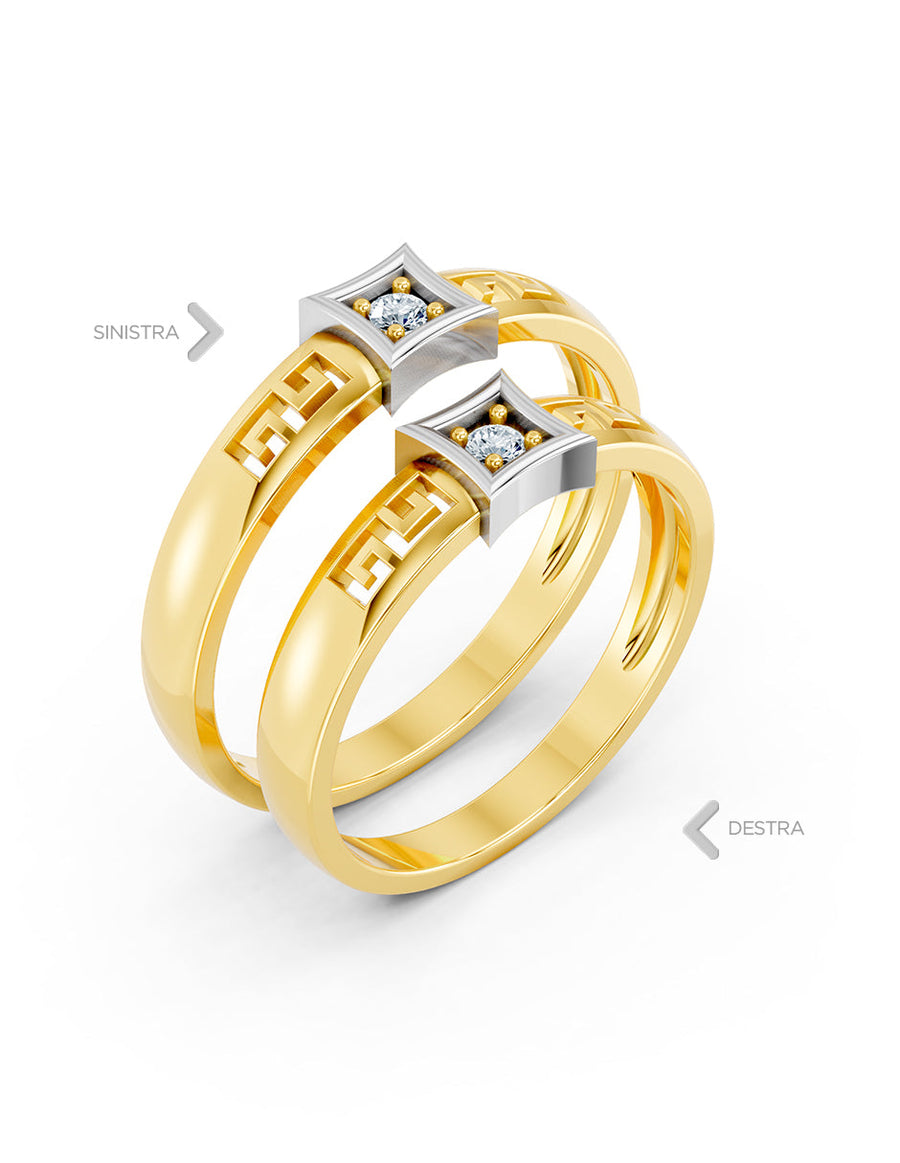 Argolla de matrimonio - unión perfecta - UNITI30