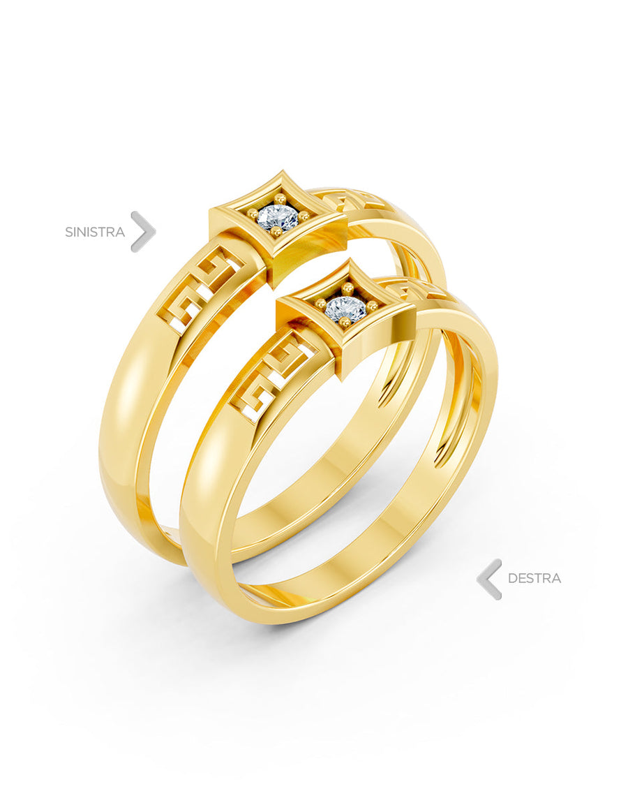 Argolla de matrimonio - unión perfecta - UNITI30