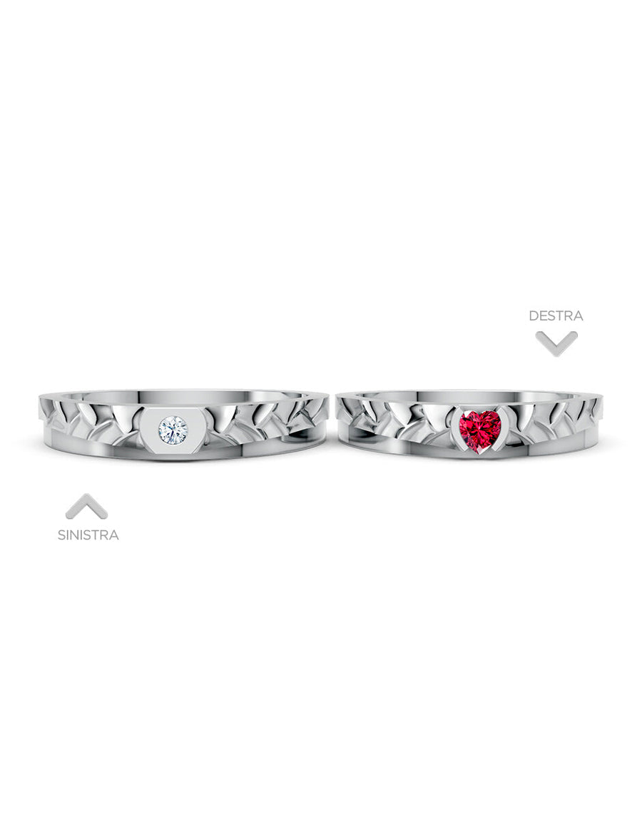 Argolla de matrimonio - unión perfecta - UNITI300