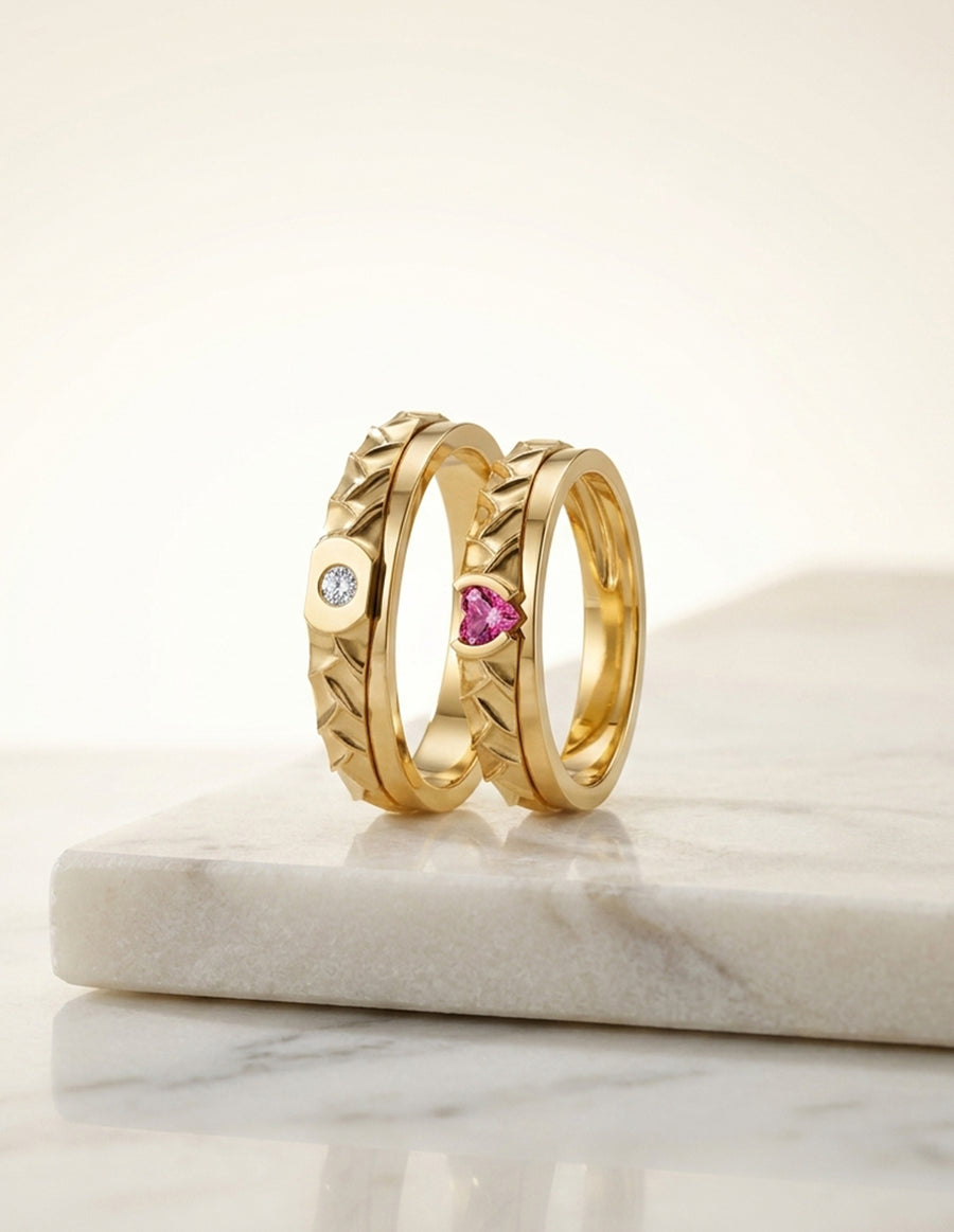 Argolla de matrimonio - unión perfecta - UNITI300
