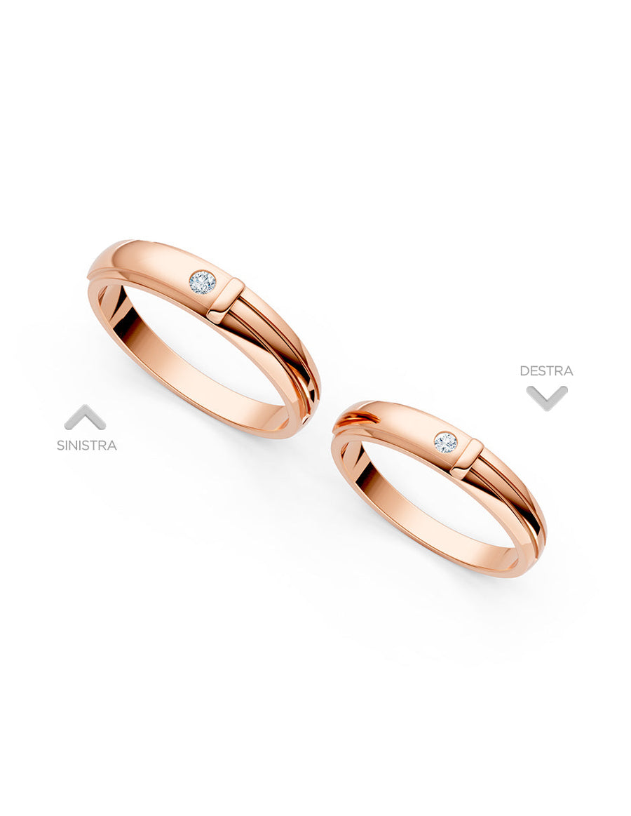 Argolla de matrimonio - unión perfecta - UNITI32