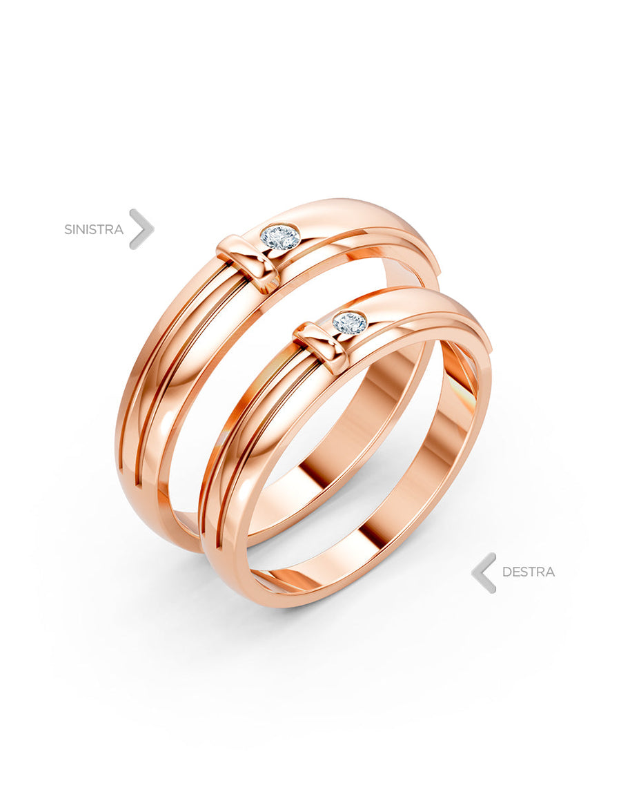 Argolla de matrimonio - unión perfecta - UNITI32