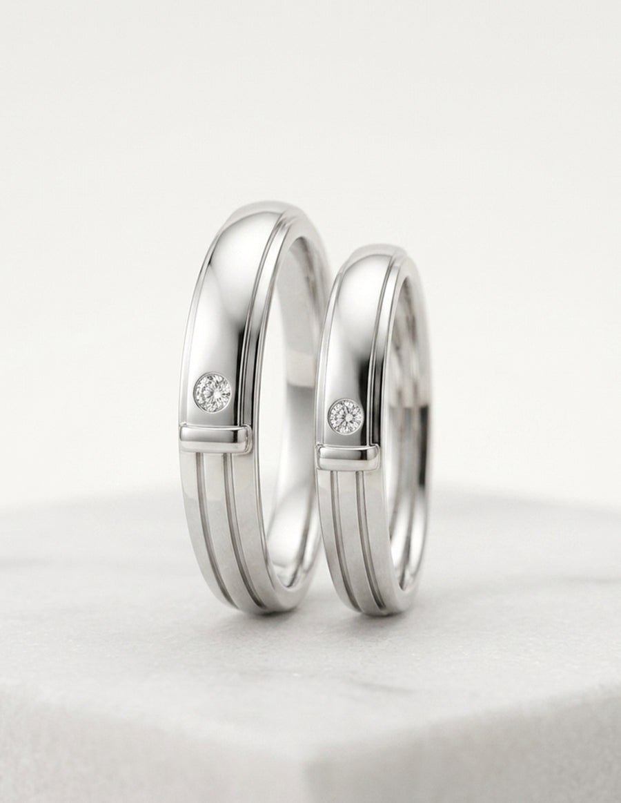 Argolla de matrimonio - unión perfecta - UNITI32